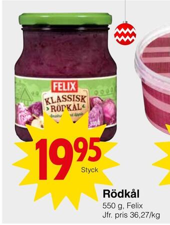 Matöppet Rödkål erbjuda