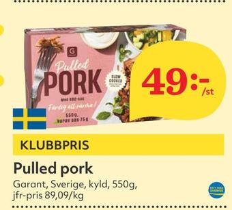 Hemköp Pulled pork erbjuda