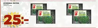 Svenska ärter