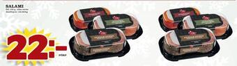 minmatbutik Salami erbjuda