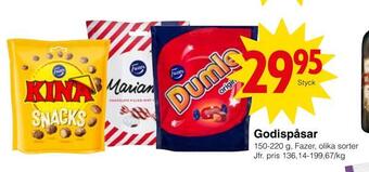 Matöppet Godispåsar erbjuda