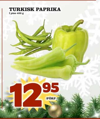 Prisma Mat Turkisk paprika erbjuda