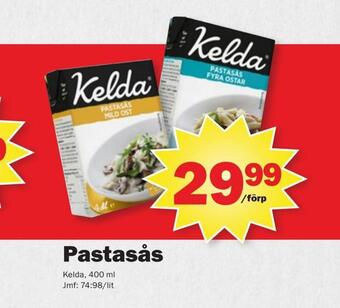 Pekås Pastasås erbjuda