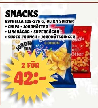 Nelins Snacks erbjuda