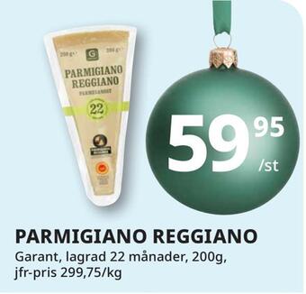 Tempo Parmigiano reggiano erbjuda