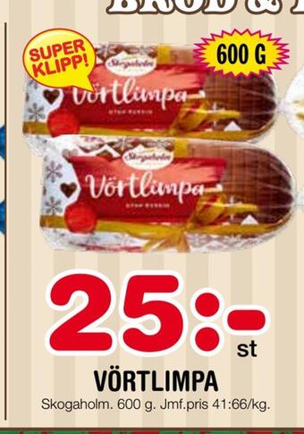 Nya Pulsen Vörtlimpa erbjuda