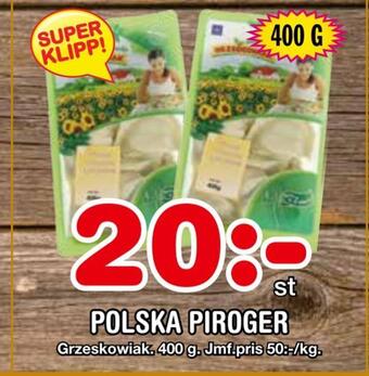 Nya Pulsen Polska piroger erbjuda