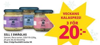 Tempo Sill i småglas erbjuda