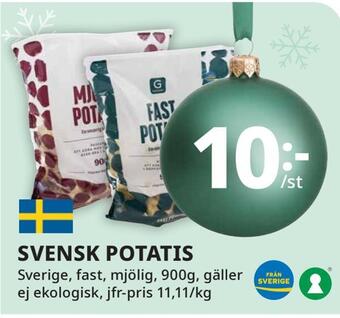 Tempo Svensk potatis erbjuda