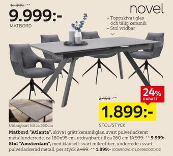 XXXLutz Stol "amsterdam" erbjuda