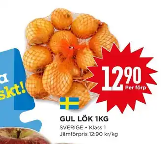 Willys Gul lök 1kg erbjuda