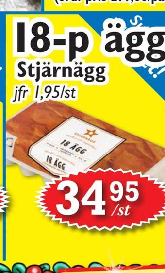 T-jarlen 18-p ägg erbjuda
