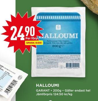 Willys Halloumi erbjuda