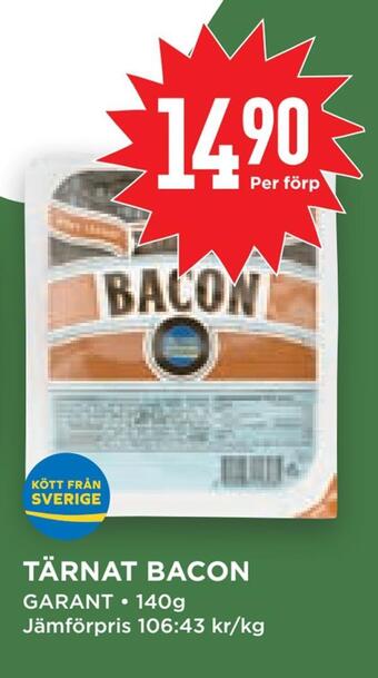 Willys Hemma Tärnat bacon erbjuda