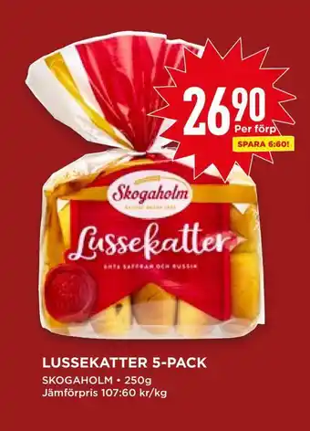 Lussekatter 5-pack