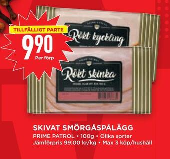Willys Hemma Skivat smörgåspålägg erbjuda