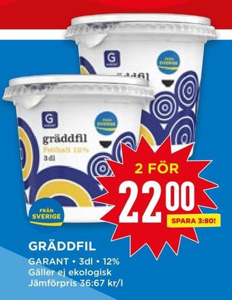 Willys Gräddfil erbjuda