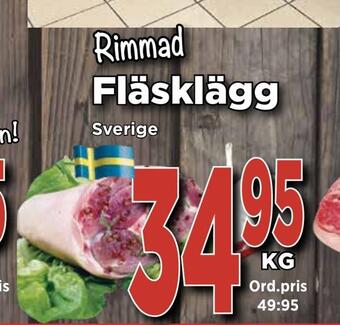 Supergrossen Fläsklägg erbjuda