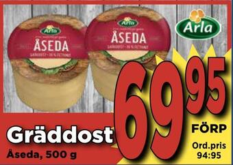 Supergrossen Gräddost erbjuda