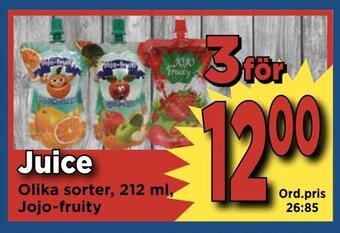 Supergrossen Juice erbjuda