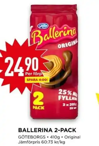 Ballerina 2-Pack 410g