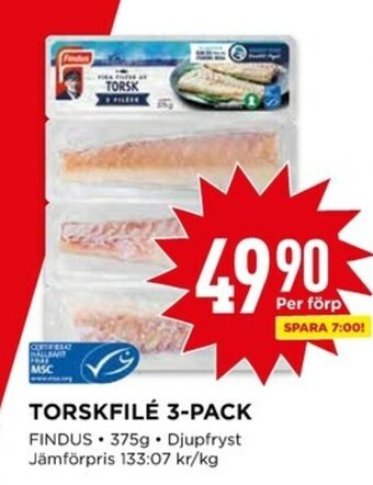 Willys Torskfilé 3-Pack erbjuda