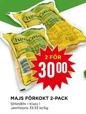 Willys Majs Förkokt 2-Pack erbjuda