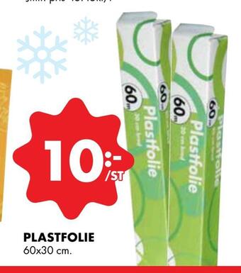 ÖoB Plastfolie erbjuda