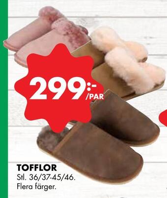 ÖoB Tofflor erbjuda