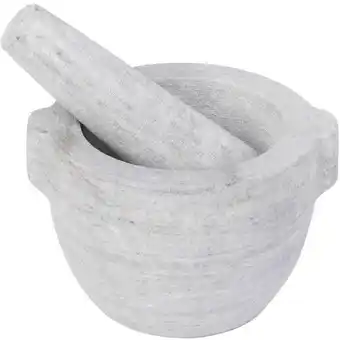 Marble mortel ljus grå