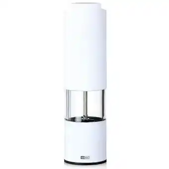 Pepparkvarn batteridriven med led-ljus vit