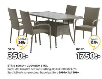 JYSK Strib Bord erbjuda