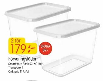 EKO Förvaringslådor erbjuda