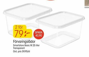 EKO Förvaringslådor erbjuda