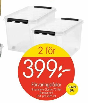 EKO Förvaringslådor erbjuda