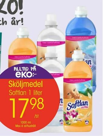 EKO Sköljmedel erbjuda