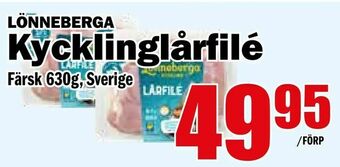 Matdax Kycklinglårfilé erbjuda