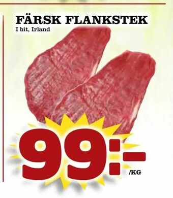 Matvärlden Tensta Färsk flankstek erbjuda
