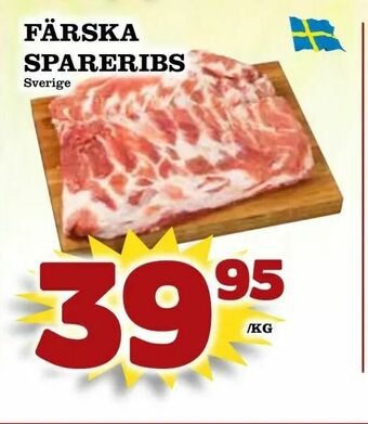 Matvärlden Tensta Färska spareribs erbjuda