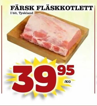 Matvärlden Tensta Färsk fläskkotlett erbjuda