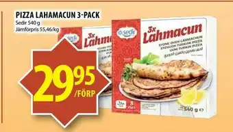 Matvärlden Tensta Pizza lahamacun 3-pack erbjuda