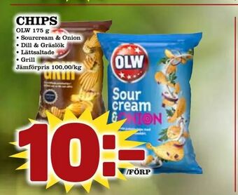 Matvärlden Tensta Chips erbjuda