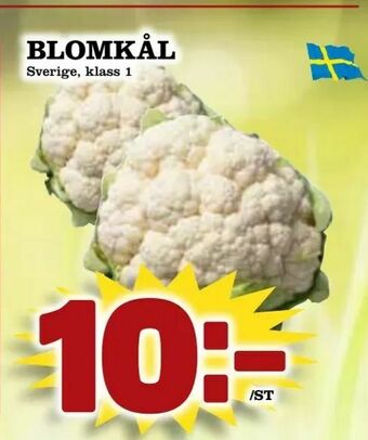 Matvärlden Tensta Blomkål erbjuda