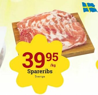 minmatbutik Spareribs erbjuda