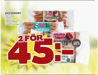 minmatbutik Kryddkorv erbjuda