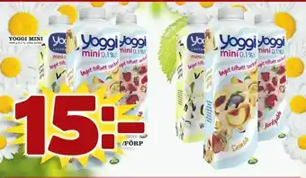 minmatbutik Yoggi mini erbjuda
