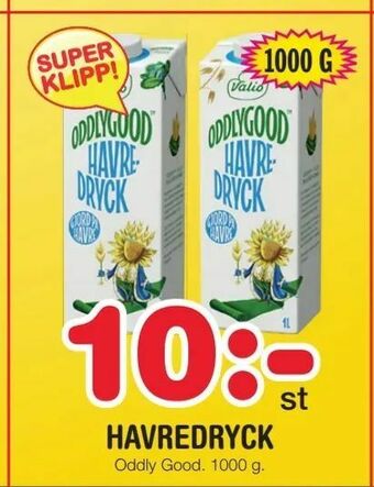 Nya Pulsen Havredryck erbjuda