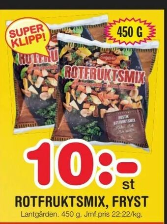 Nya Pulsen Rotfruktsmix, fryst erbjuda