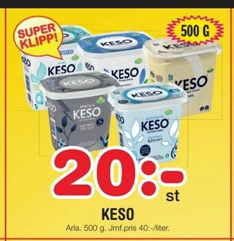 Nya Pulsen Keso erbjuda