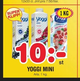 Nya Pulsen Yoggi mini erbjuda